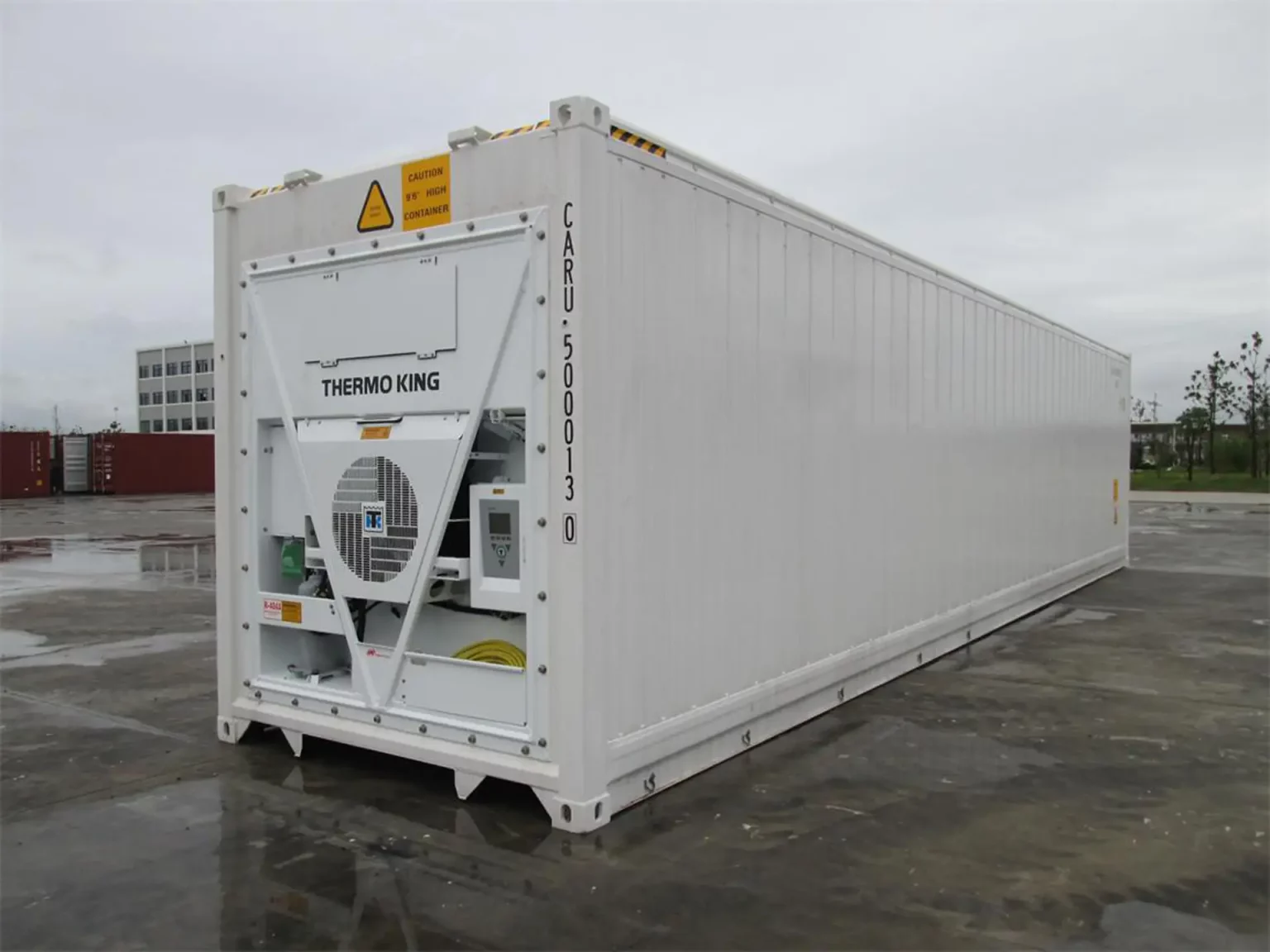 CONTENEDOR MARÍTIMO REFRIGERADO DE CUBO ALTO DE 40 PIES