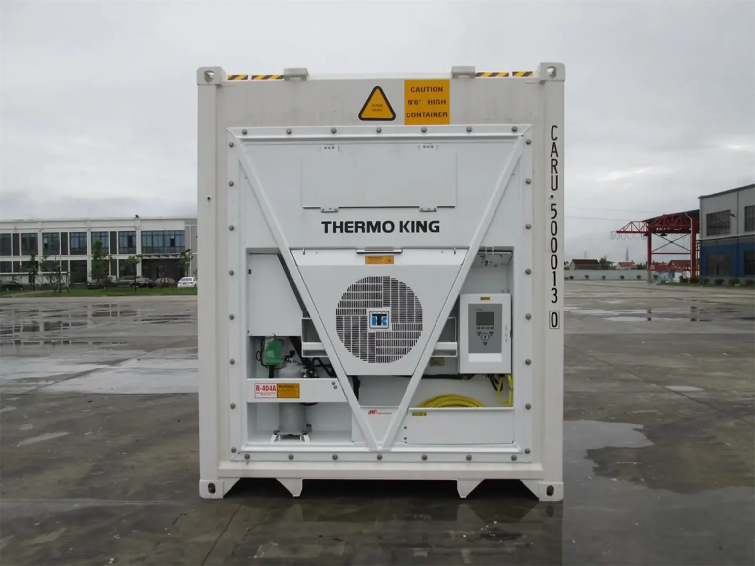 CONTENEDOR MARÍTIMO REFRIGERADO DE CUBO ALTO DE 40 PIES