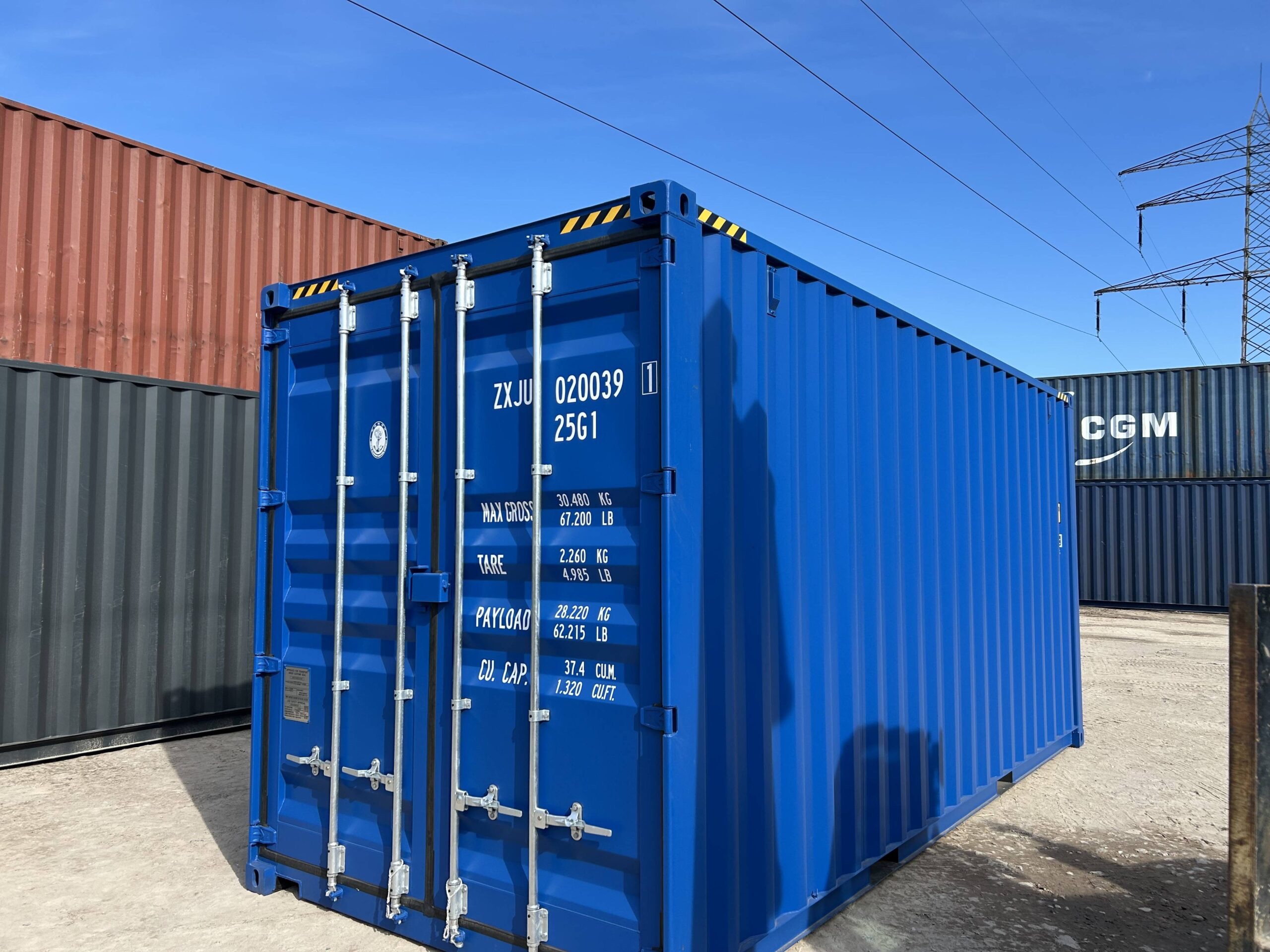  Contenedor 20 Pies ZXJU 020039