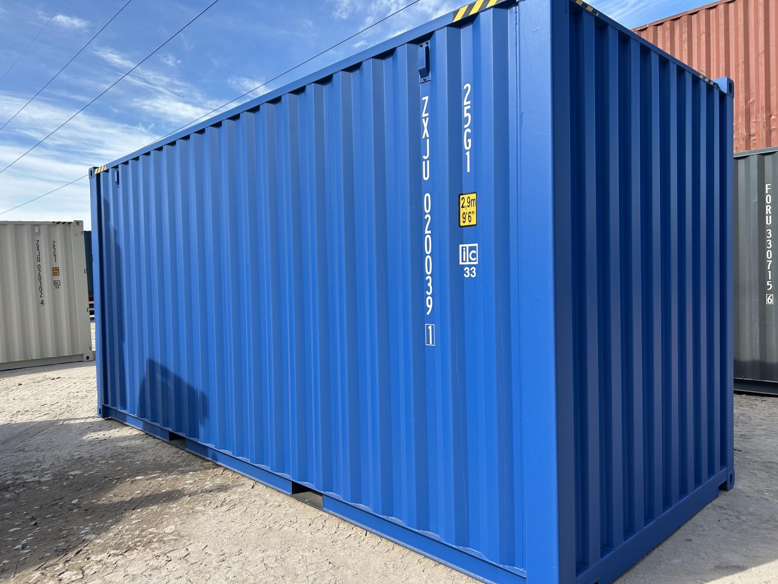  Contenedor 20 Pies ZXJU 020039